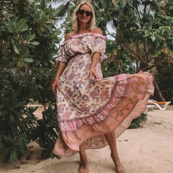 COPY - boho gypsy feel boho floral print crop blo… - Picture 2 of 16